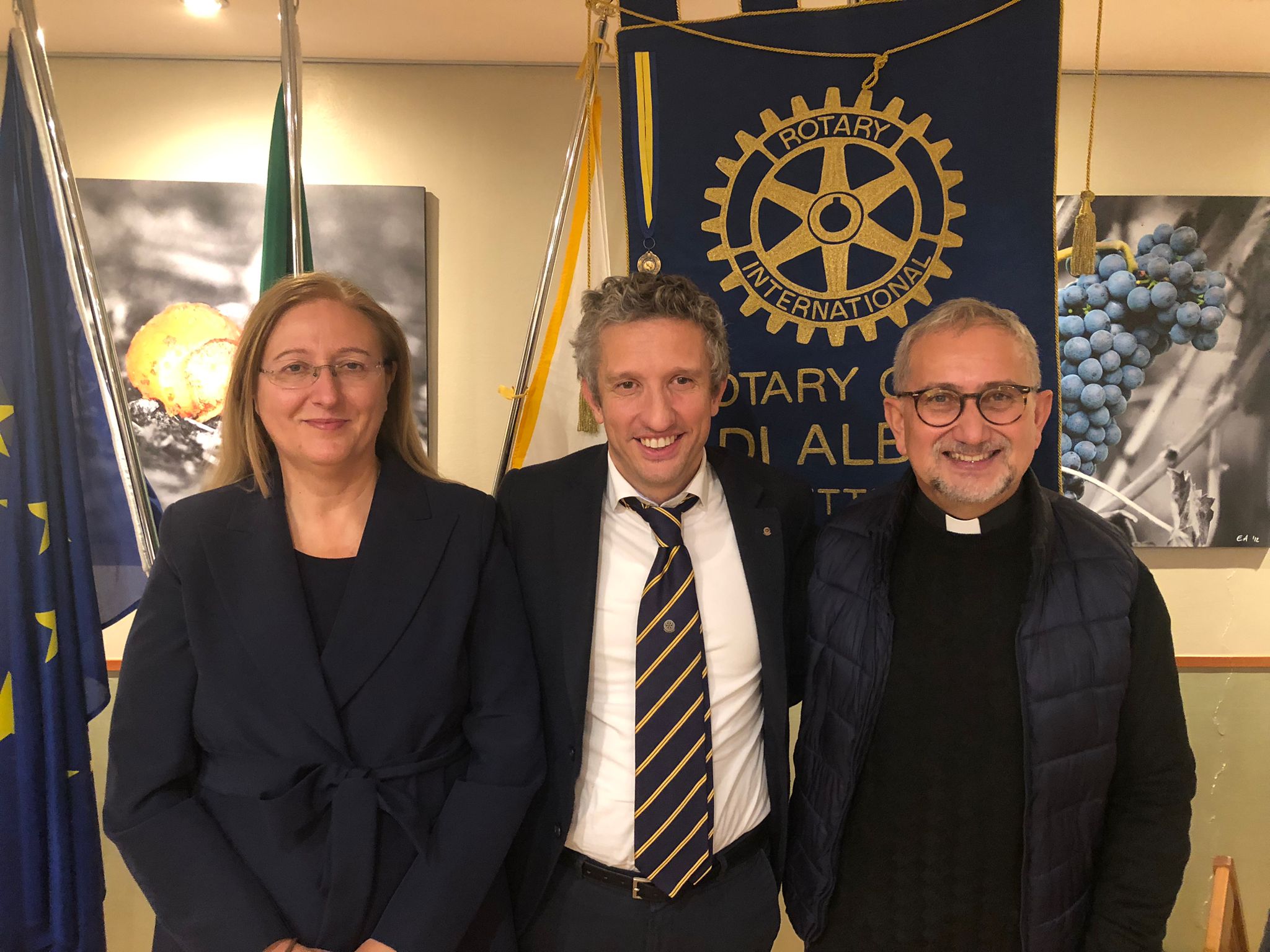 Al momento stai visualizzando Il Rotary Club di Alba incontra il Diritto canonico con l’avvocato Raffaella Witzel e Don Sergio Montoya Martin del Campo
