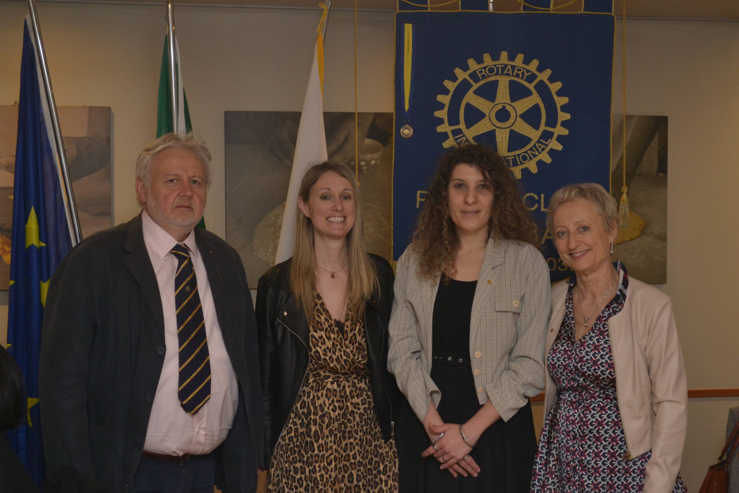 Al momento stai visualizzando Chiara Fissore entra nel Rotary Club Alba