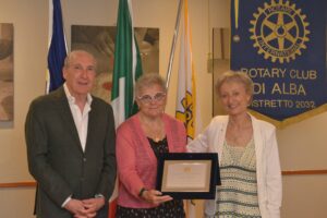 Scopri di più sull'articolo Orsola Bonino riceve il Premio Rotary Alba 2026