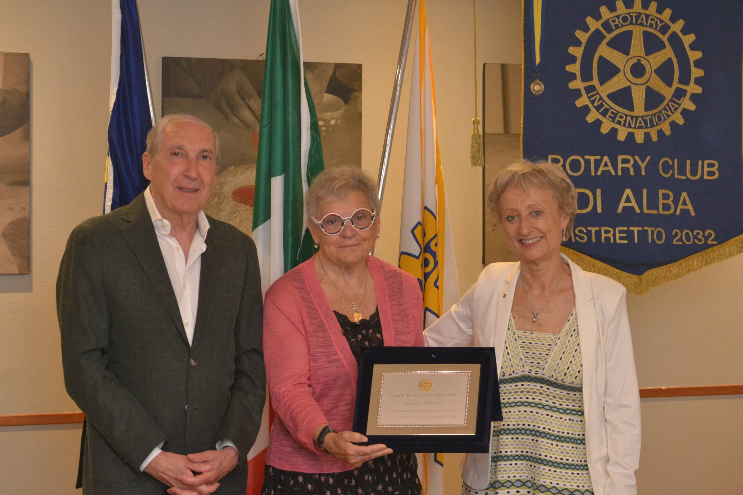 Scopri di più sull'articolo Orsola Bonino riceve il Premio Rotary Alba 2026