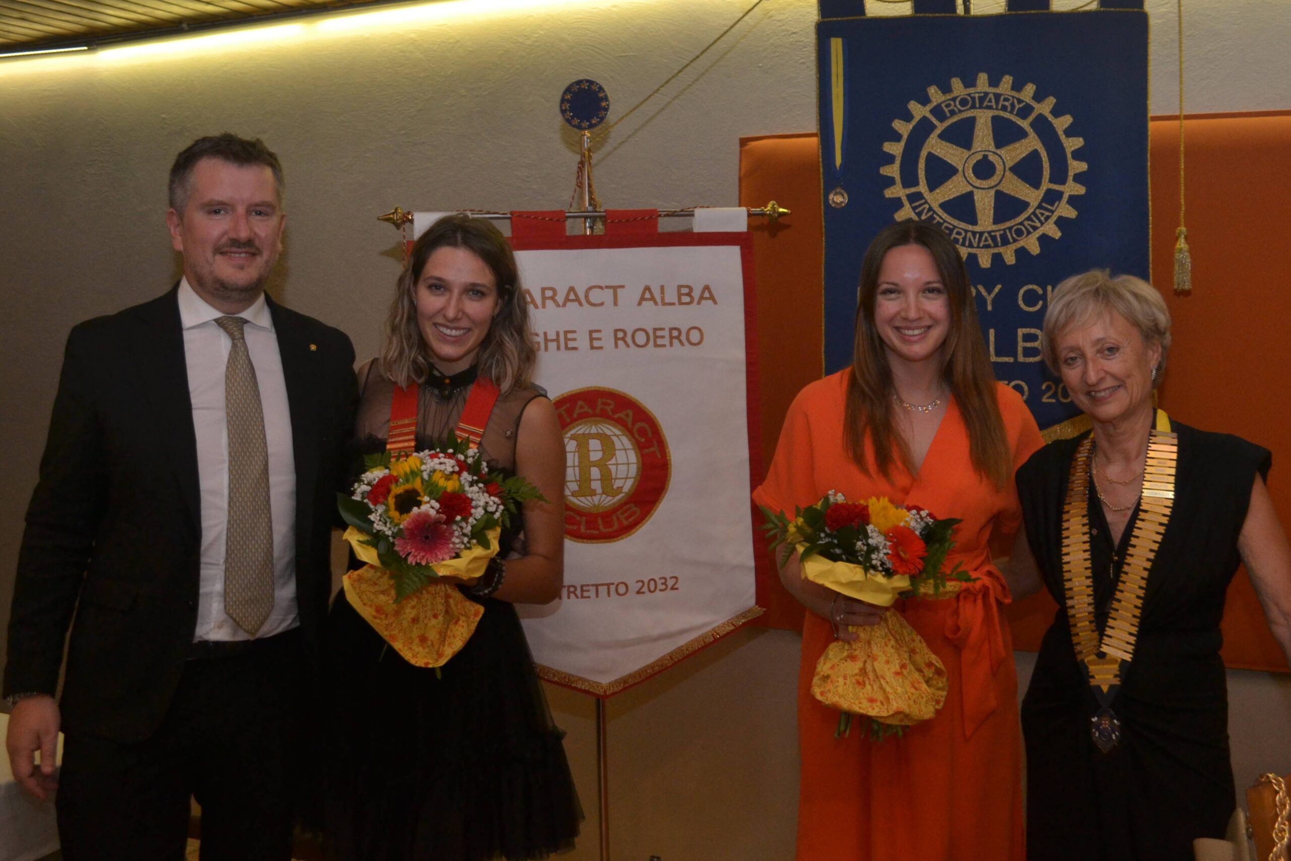Al momento stai visualizzando Passaggio di consegne per i Rotary Club Alba e il Rotaract Alba Langhe e Roero