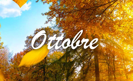 Al momento stai visualizzando Programma del mese di ottobre 2026